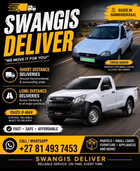 Swangis deliver