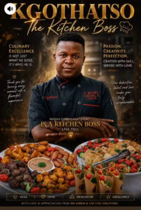 Kgothatso the kitchen Boss